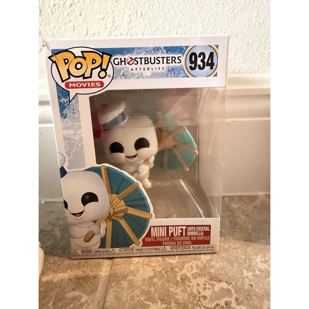 Funko Pop! Movies Ghostbusters: Afterlife Mini Puft Umbrella Vinyl Figure #934